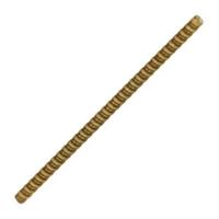 Satco 6" Unfinished Threaded 1/8-IP Pipe