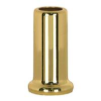 Satco Brass Plated Flanged Steel Necks