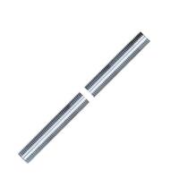 Satco 36" 1/8 IP Zinc Plated Silver Steel Nipple