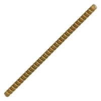 Satco 3' Unfinished Threaded 1/8-IP Pipe