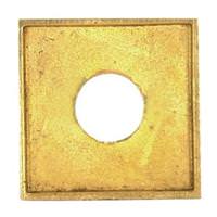 Satco 1/8 IP Slip Solid Brass Square Check Ring