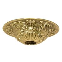 Satco Polished Brass Patterned Canopy