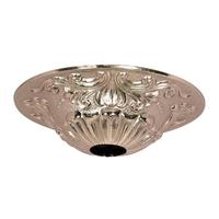 Satco Polished Nickel Patterned Canopy