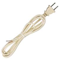 Satco 7' Ivory Plug Cord