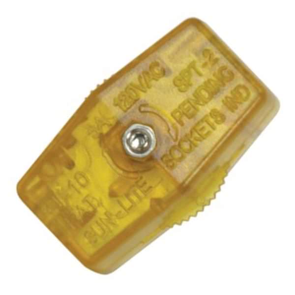 Gold 18/2 SPT-2 3A-120V On / Off Cord Switch