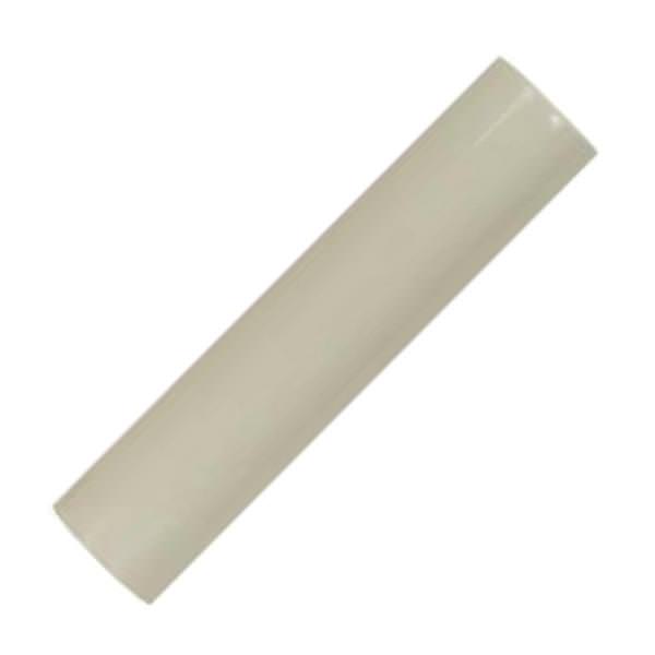 12" Cream Plastic Candle Cover