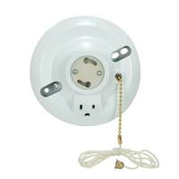 Satco GU24 Fluorescent Phenolic Receptacle Sockets with Screw Terminals