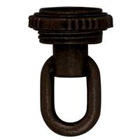 Satco 1/4 IP Old Bronze Matching Screw Collar Loop with Ring