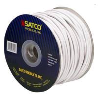 Satco 250' White 18/2 SVT Pulley Cord Spool