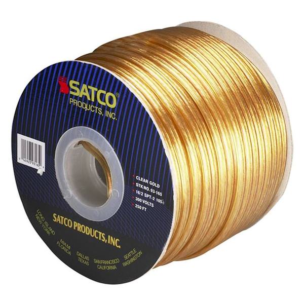 250' Clear Gold 16/2 SPT-2 Spool
