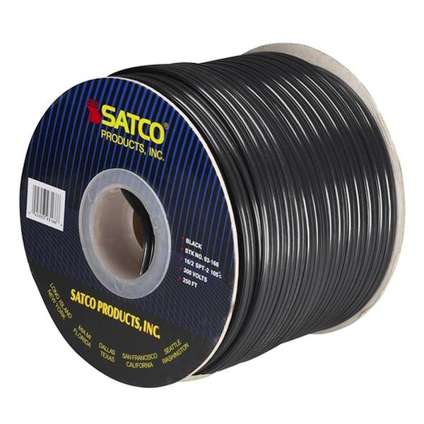 250' Black 16/2 SPT-2 Spool