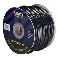 Satco 250' Black 18/2 SVT Pulley Cord Spool