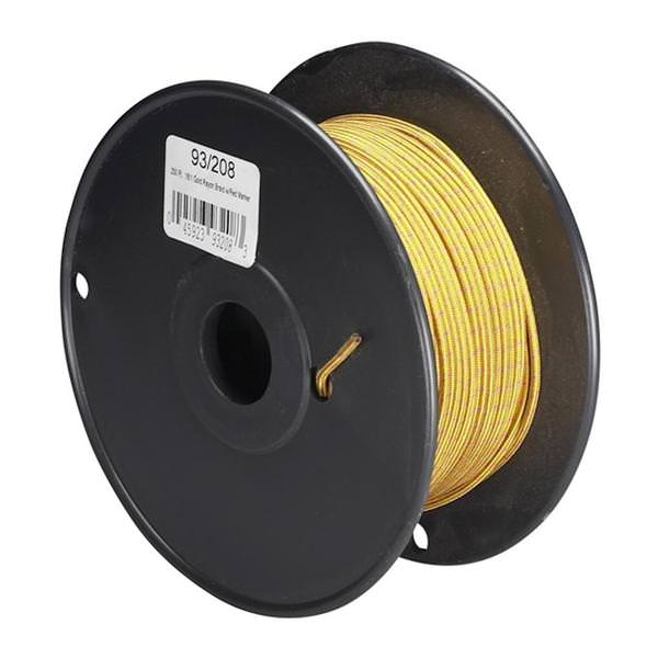 250' Gold 18/1 Rayon Braid Wire Spool