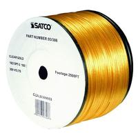 Satco 2500' Clear Gold 18/2 SPT-2 Wire Reel