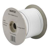 Satco 250' White 18/2 SJT Pulley Cord Spool