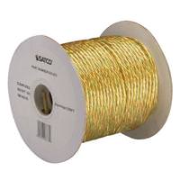 Satco 250' Clear Gold 18/3 SVT Pulley Cord Spool
