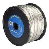 Satco 250' Clear Silver High Temperature Teflon Wire Spool