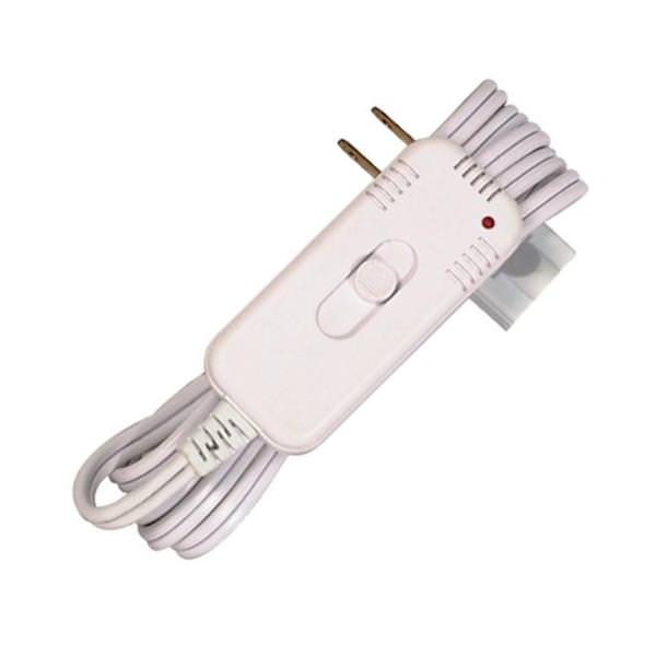 White Slide Table Top Lamp Dimmer