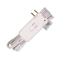 Satco White Slide Table Top Lamp Dimmer