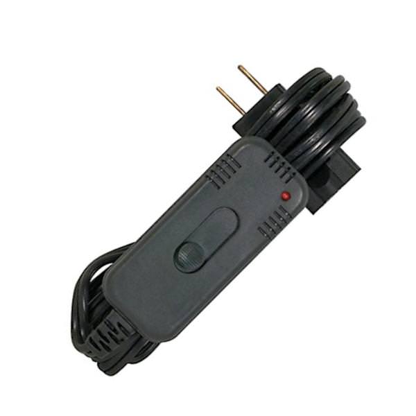 Black Slide Table Top Lamp Dimmer