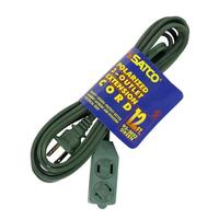 Satco 12' Green Extension Cord