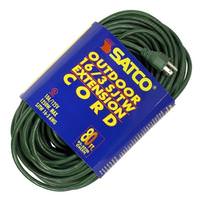 Satco 80' 16/3 SJTW Green Extension Cord