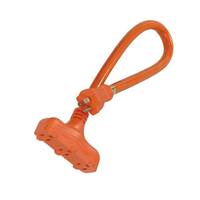 Satco 2' 12/3 Orange 3 Outlet Extension Cord