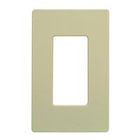 Satco 1-Gang Ivory Wallplate
