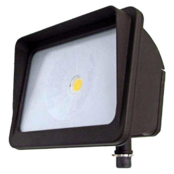 30 watt 120/277 volt 4000K Bronze LED Flood Light Fixture
