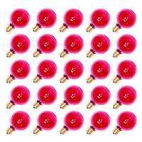 View G50 Intermediate Screw Base Transparent Pink (25 pack)
