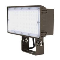 SLG 100 watt 120/277 volt 5000K Flood Commercial Light Fixture with Trunnion Mount