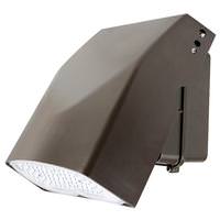 SLG 40 watt 120/277 volt 5000K Daylight Dark Bronze Adjustable LED Wall Pack 