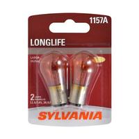 Sylvania 26.88 watt 12.8/14 volt S8 Double Contact Bayonet Base Amber #1157NA