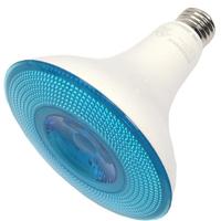 Sylvania 9 watt 120 volt PAR38 Medium Screw Base Blue Non-Dimmable Flood LED