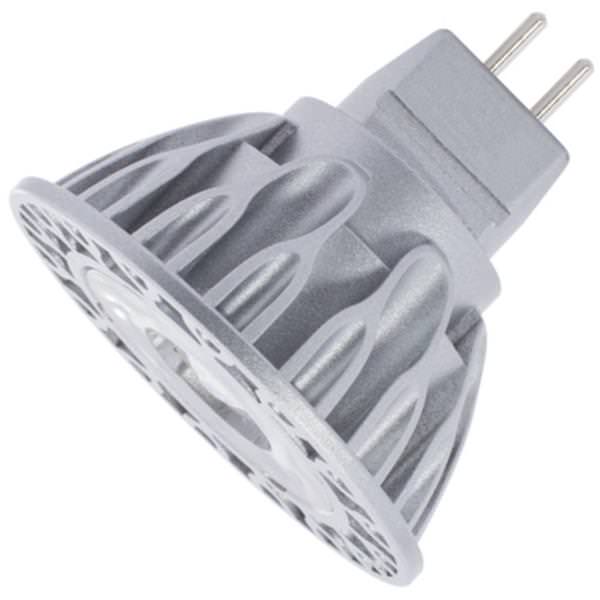 7.5 watt 12 volt MR16 Bi-Pin Base 4000K Cool White Dimmable LED