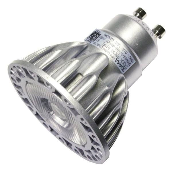 7.5 watt 120 volt MR16 Twist and Lock Base 2700K Dimmable Flood LED