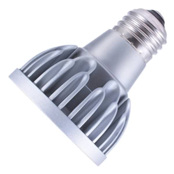 10.8 watt 120 volt PAR20 Medium Screw Base 3000K Natural White Dimmable Wide Flood LED