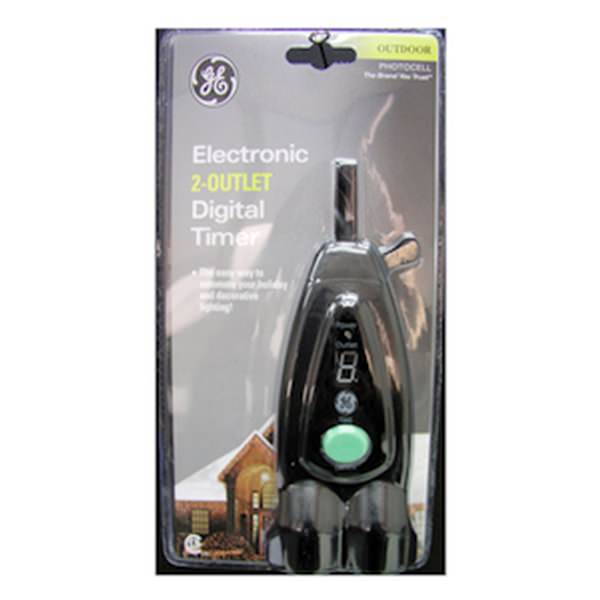 Outdoor Photocell Digital Timer