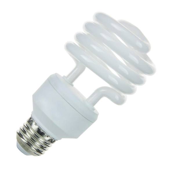 23 watt 120 volt Medium Screw Base 5000K Daylight CFL