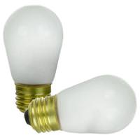 Sunlite 11 watt 120 volt S14 Medium Screw Base Frosted (2 pack)