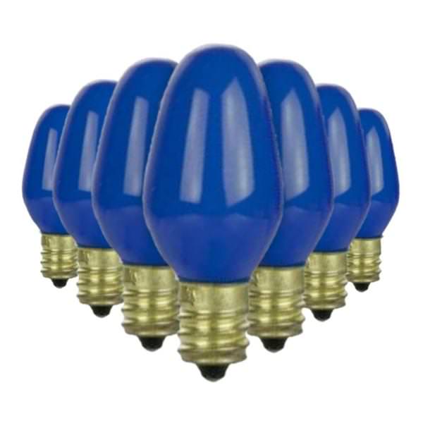 7 watt 120 volt C7 Candelabra Screw Base Night Light