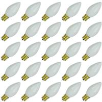 View 7 watt 120 volt C9 Intermediate Screw (E17) Base White 3200K Dimmable