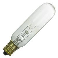 Sunlite 15 watt 120 volt T6 Candelabra Screw (E12) Base 3200K Dimmable Light