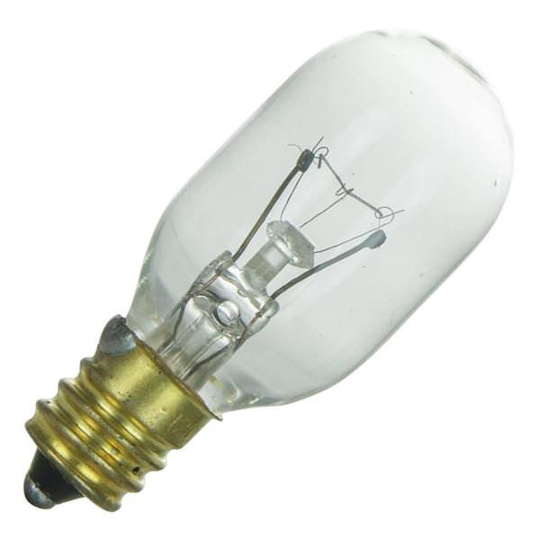 15 watt 120 volt T7 Candelabra Screw (E12) Base 3200K Dimmable Light