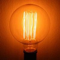 Sunlite 60 watt 120 volt G30 Medium Screw Base Nostalgic Thread Smoke