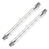 Sunlite 500 watt 120 volt T3 Double Ended RSC 3200K Natural White Dimmable (2 Pack)