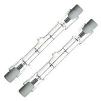 Sunlite 150 watt 120 volt T3 Double Ended RSC 3200K Natural White Dimmable (2 Pack)