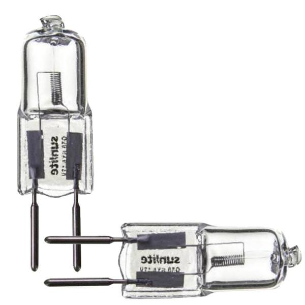50 watt 12 volt T3.5 Bi-Pin (G6.35) 3200K Natural White Dimmable (2 pack)