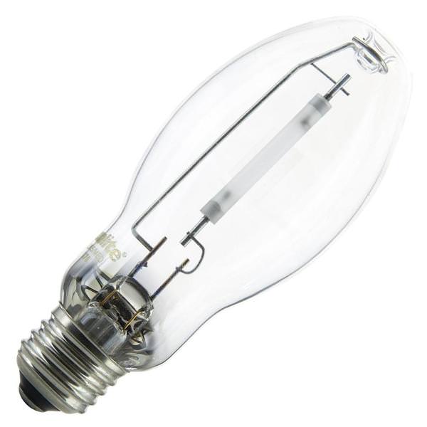 50 watt ED17 Medium Screw Base 2100K Warm White Clear High Pressure Sodium Light Bulb