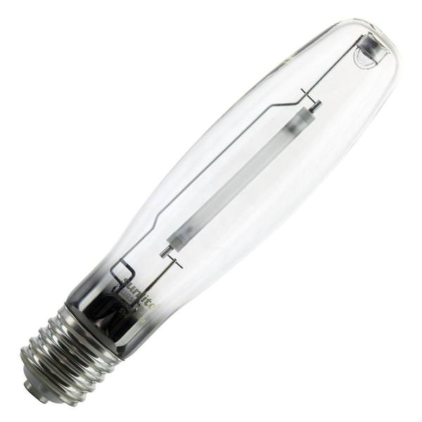 250 watt ED23 Mogul Screw (E39) Base 2100K Warm White Clear High Pressure Sodium Light Bulb